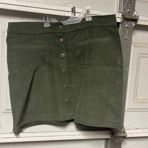 COPY - XL Corduroy skirt